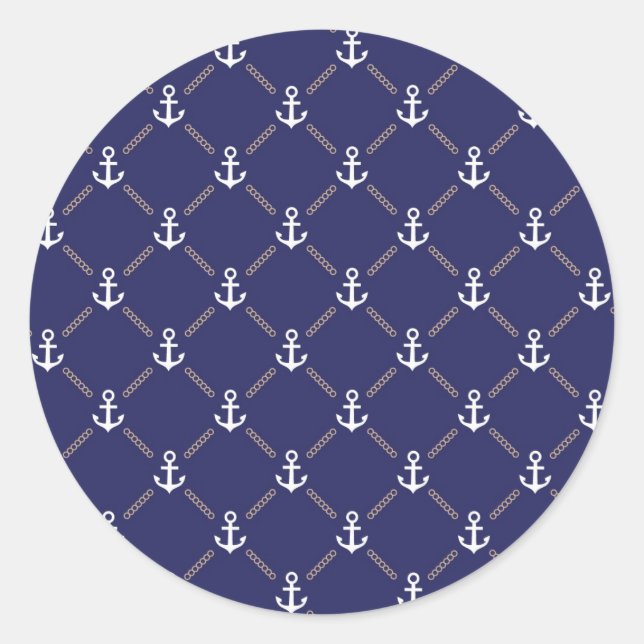 Sticker Rond Anchor (Devant)
