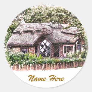 STICKER ROND ANCIENNE ANGLETERRE