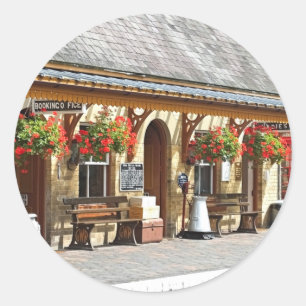 STICKER ROND ANCIENNE GARE