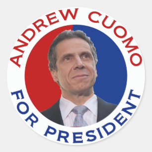 Sticker Rond Andrew Cuomo pour le président