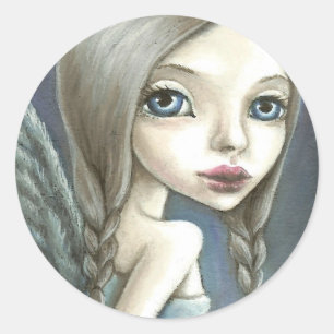 Sticker Rond ange