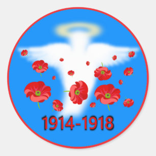 Sticker Rond Ange du Souvenir