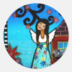 STICKER ROND ANGE SPÉCIAL