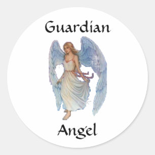 Sticker Rond AngeGardien
