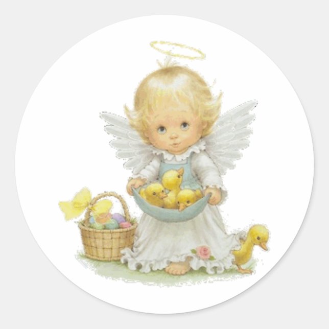 Sticker Rond Angel (Devant)