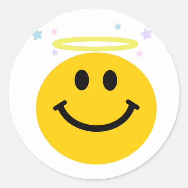 Sticker Rond Angel (Devant)