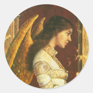 Sticker Rond Angel Fresco Design