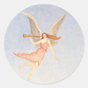 Sticker Rond Angel, Henri Rousseau