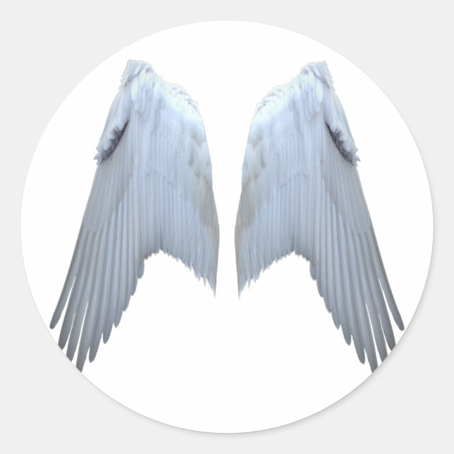 Sticker Rond Angel Wings (Devant)