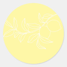 ANNA Moderne Mariage de citron italien