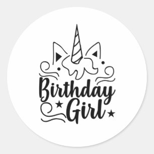 Sticker Rond Anniversaire