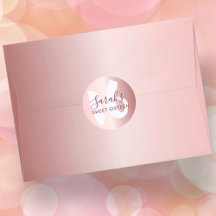 Anniversaire 16 ans Rose Gold Métallic