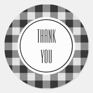 Sticker Rond Anniversaire du buffle noir