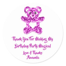 Anniversaire Faveur Pinky Coeur Bébé Doux Ours