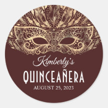 Anniversaire Masquerade Quinceanera