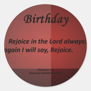 Sticker Rond Anniversaire Philippiens 4-4