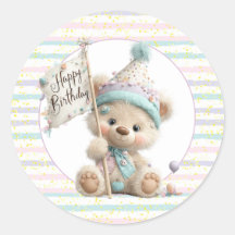 Anniversaire Teddy Flag