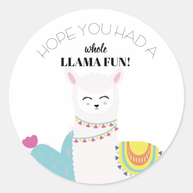 Sticker Rond Anniversaires il Appelle (Devant)