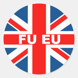 Sticker Rond Anti Euro