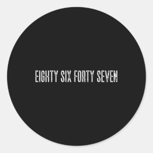 Sticker Rond Anti Trump 88647 Anti