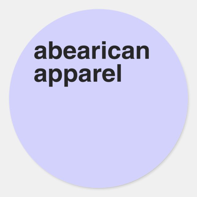 Sticker Rond Appareils portoricains (Devant)