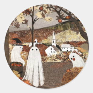 Sticker Rond Apple Orchard