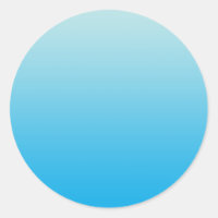 Aqua Blue Ombre