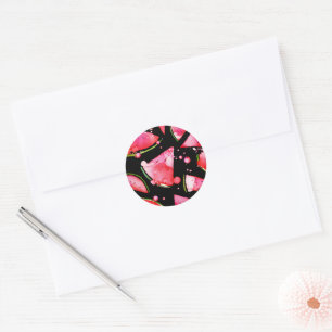 Sticker Rond Aquarelle 2