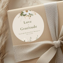 Aquarelle Beige moderne Mariage Floral