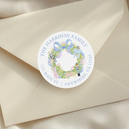 Sticker Rond Aquarelle Nutcracker Wire Address