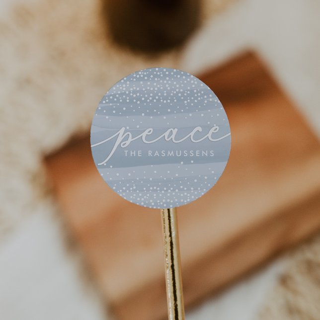 Sticker Rond Aquarelle | Vacances (Créateur téléchargé)