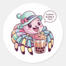 Araignée de dessin adorable : Cosy, Kawaii Vibes