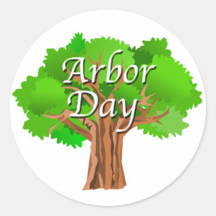 Sticker Rond Arbour Jour Arbor