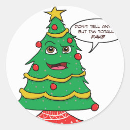 Sticker Rond Arbre faux