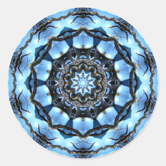 STICKER ROND ARBRES (Devant)