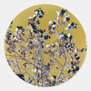 STICKER ROND ARBRES