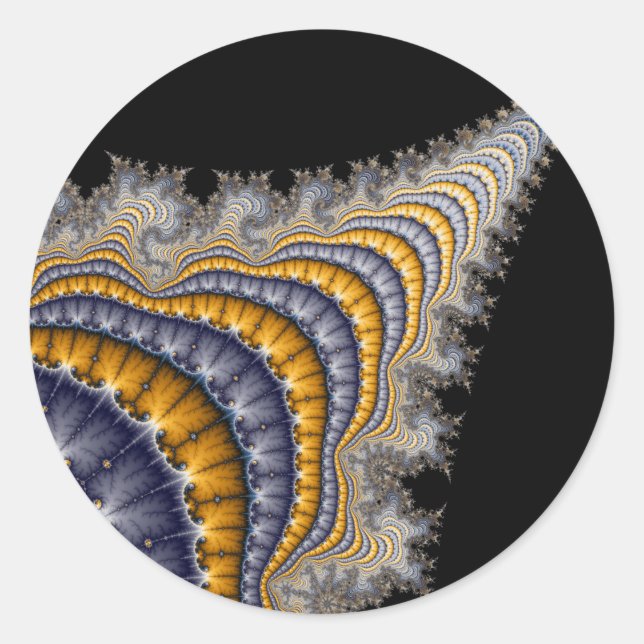 Sticker Rond Arceau_fractal (Devant)