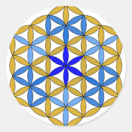 Sticker Rond Archange Sandalphon2
