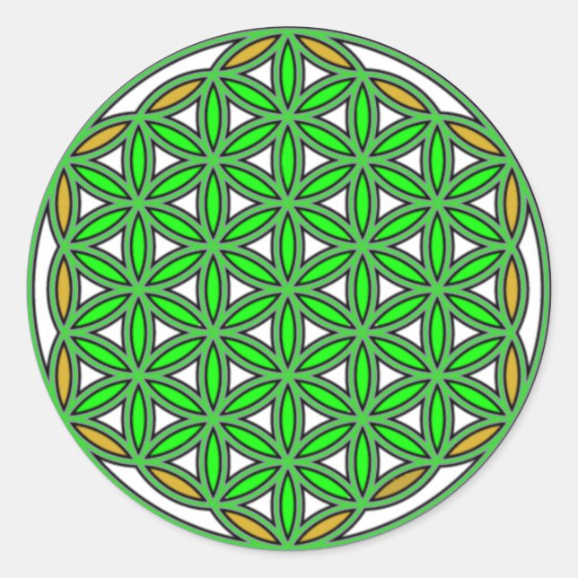 Sticker Rond Archangel Raphael2 (Devant)