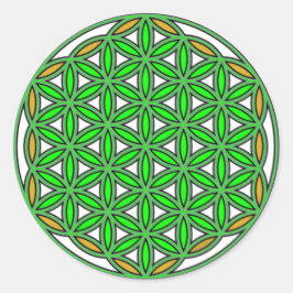 Sticker Rond Archangel Raphael2