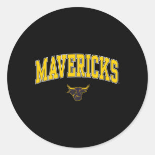 Sticker Rond Arche des Mavericks de l'état du Minnesota