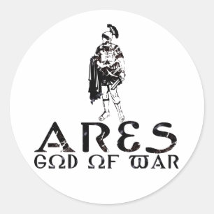 Sticker Rond Ares