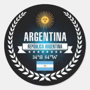 Sticker Rond Argentine