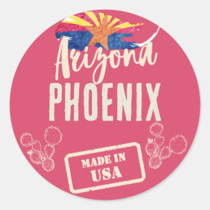 Sticker Rond Arizona