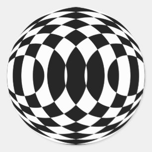 Sticker Rond Arlequin Art-Art (Stickers)