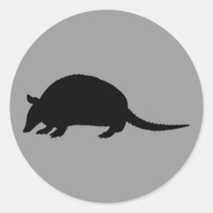 Sticker Rond Armadillo