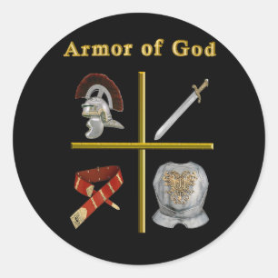 Sticker Rond Armée de Dieu