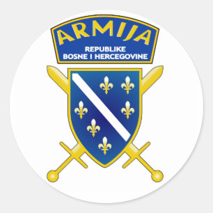 Sticker Rond Armija Slicica