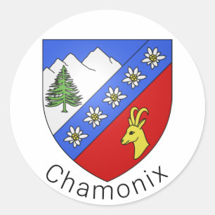 Sticker Rond Armoiries de Chamonix