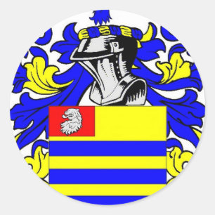 Sticker Rond Armoiries de Cox (Irlande)